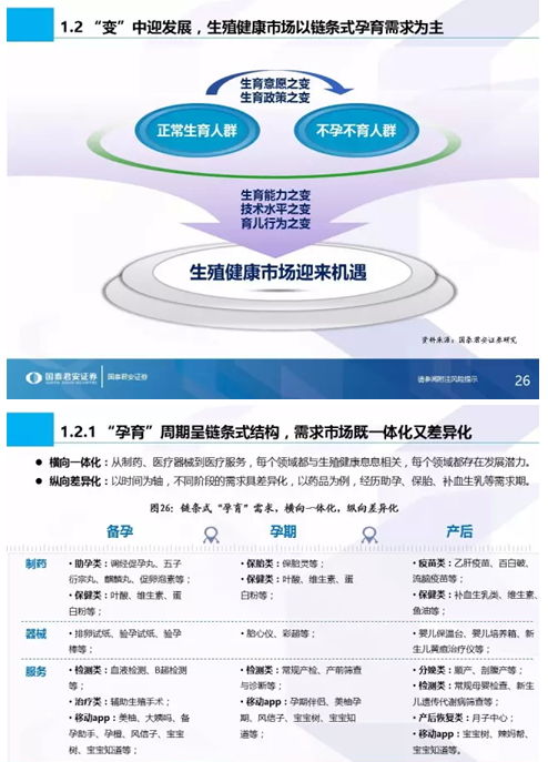 国泰君安发布全市场首份生殖健康专题 生命之光照耀蓝海市场，信息技术咨询服务赋能新生态